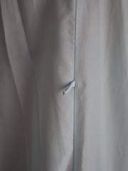 Vintage 1940s Barbizon Blue Nylon Lace Trim Nightgown | Romantic Boudoir