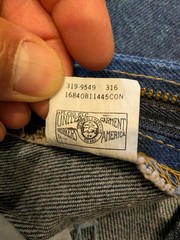 Vtg 80s Lee Riders Jeans Size 4 Petite High Waisted USA Union Made Scoville Zip