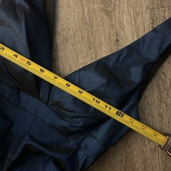 Vintage 90s Y2k Archive Royal Blue XSCAPE Fishtail Ruched Classy Prom Dress