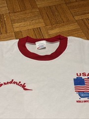 1979 World University Games Team USA BRODERICK 60/40 Shirt – MED 38-40