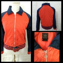Adidas Vintage Ski Jacket Women’s Medium Red/Blue 1990’s Great Shape Inv#Z2710