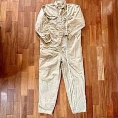 VTG 1980s Banana Republic Safari & Travel Long Sleeve Jumpsuit Coveralls Women L