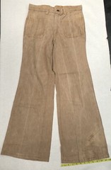 Khaki Washington Rappers (11.5”) Bell Bottom Pants/Jeans W32 L31.5 Vintage