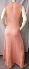 2PC Crochet Maxi Sweater Dress Cardigan Sweater Picardo Knits Tea Wedding Garden