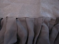 Vintage 80s drop waist midi dress pleated bottom size small kenar cotton rayon