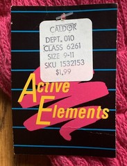 Slouch Socks Women’s Vintage Leg Warmer Style Active Elements Size 9-11 NOS