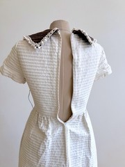 Elegant Oscar De La Renta 1960s Mini Dress Uptown 60’s Mad Men Chic sz XS