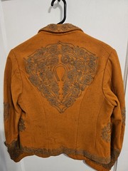 Antique Austrian Tyrolean Wool Festival Jacket Rare