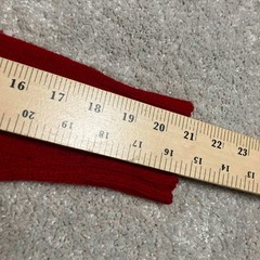 Vintage Lord & Taylor The Boys Shop Red Wool Blend Crewneck Sweater Size 16
