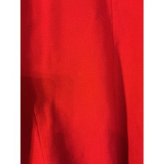 Burberrys Vintage Red Wool Skirt Suit Double Breasted Blazer Pleated Skirt Sz 6