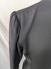 Vintage 1980s Pauline Trigere Cocktail Dress Sz M Exc Cond