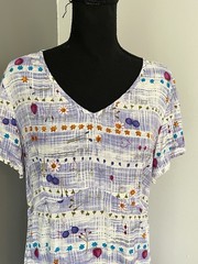 Vtg 90s Carol Anderson California Maxi Dress Rayon Size Large Medium Beach