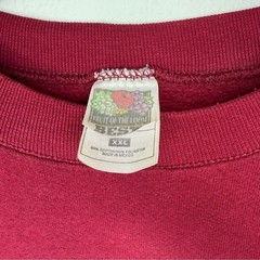 Fruit of the Loom Burgundy Nike Air Crewneck Sweater XXL