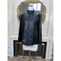Eddie Bauer Leather Jacket size XXL Vintage Minimalist Gorpcore Indie Sleaze