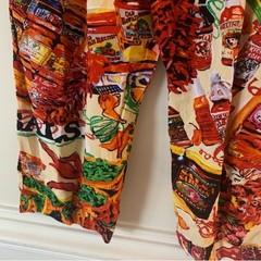 Vintage Jams World ’90s Salsa Print Parachute Pant size small