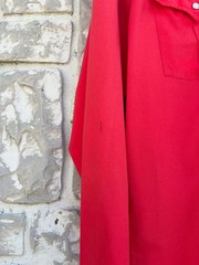 Vintage Ranchwear Red Western Snap Shirt USA Made Pearl Snaps Women’s M
