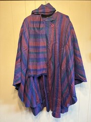 Vintage Purple Avoca Collection. Great Condition, Purple With Scarf And Pockets