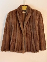 Vintage Fur Cape from Whitten Furs El Paso 23in