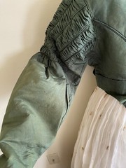 Rarest 1825 Regency Spencer Jacket Rich Emerald “Arsenic” Green Museum Quality!