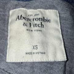 Vintage Abercrombie & Fitch Women’s Shirt 3/4 Sleeve Top Size XS Bella Swan Y2K