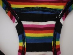 VTG Victoria’s Secret PINK Rare Pattern Stripe Hipster Panty SMALL