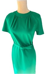 Allison Ayers Vintage Secretary Dress Size 12 Green
