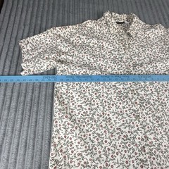 Vintage Willowbend Prairie Dress Set Womens XL Floral Calico Shirt Tiered Skirt