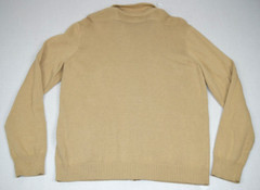 Vintage Ralph Lauren Jeans Co Sweater Shirt Size L/XL 00s Tan Knit Buckle Pocket