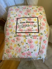 VTG NOS Mattise Flannel Long Nightgown Floral Sleepwear CottageCore Size XL/1X