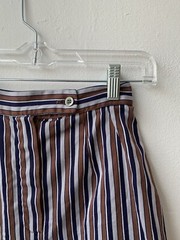 Vintage Jantzen 50s 60s Womens Shorts Size 10 Striped Summer Wear 22” Waist