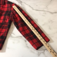 The Limited Vintage 90s Red Black Plaid Flannel Jacket Womens SP Wool Blend