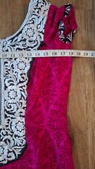 Homemade Dress Floral Embroidered Purple Indigo Y2K Cottagecore Fairy Bloomcore
