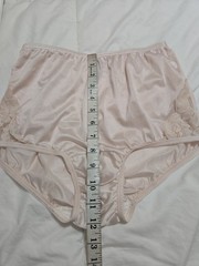 Vintage VANITY FAIR PANTIES Pink Nylon Underwear SZ 5/S