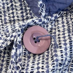 Keren Hart VTG Quilted Floral Reversible Purple Jacket Boho Cottagecore XL
