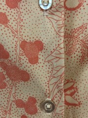 Devon Vtg 70s Polyester Top Size M Floral Blouse Collared Long Sleeves Button Up