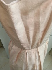 VINTAGE PINK SILK MIDI DRESS “MISCIÀ”