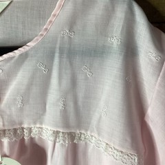 NOS Vtg Katz Shift Midi Nightgown With Pink Sears Preowned Robe Never-Press L