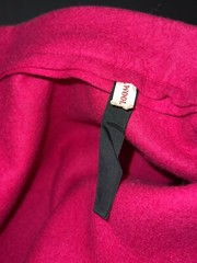 VINTAGE 1950’S FELT POODLE SKIRT Wool Capuchin Monkey Rare One Of A Kind Pink