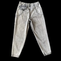 Unionbay Vintage 80s Acid Wash High Waisted Tapered Denim Jeans Size 10 12 Indie