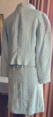 Vintage 50s 60s Brocade Classic Jackie O Style Dress & Jacket Set Tailor Made