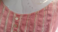 Vicky Vaughn Junior Pink Cotton 50’s Style Vintage Dress