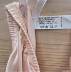 Vintage Body Lites by JCPenney Pink Nylon Half Slip Lace Ruffle Hem Size M 19″ W