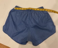 Vintage Soffe Womens Nylon Shorts Small 90s Y2K Blue Cheer Athletic Running