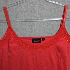 Avenue Stretch Womens Plus Size 30/32 Fairy Lace Cami Tank Layer Top Lot of 3