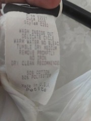 Vintage Western Collection Styles White Wedding Style Dress Petite W/ Belt NOS