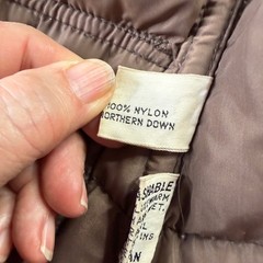 Vintage Ms Pioneer Down Puffer Jacket Faux Fur Collar Made In Hong Kong Womens M