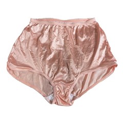 Vtg 90s ADONNA JCPenney Xl Silky Nylon Bikini Briefs Panties Peach Pink Shiny