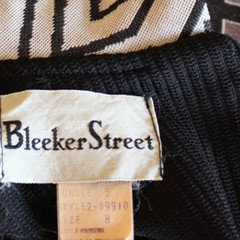 Vintage Bleeker Street Union Made 70’s Dress with Geometric Print size 8