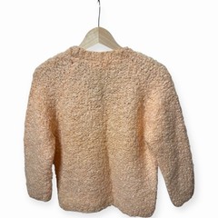 Vintage 60’s Tam Italia Handmade Mohair Wool Sweater Italy Boucle Fuzzy V Neck