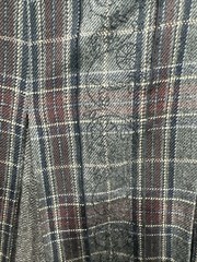 Vintage 90’s Y2K Phantom Gray Check Suit Women Skirt & Jacket Set